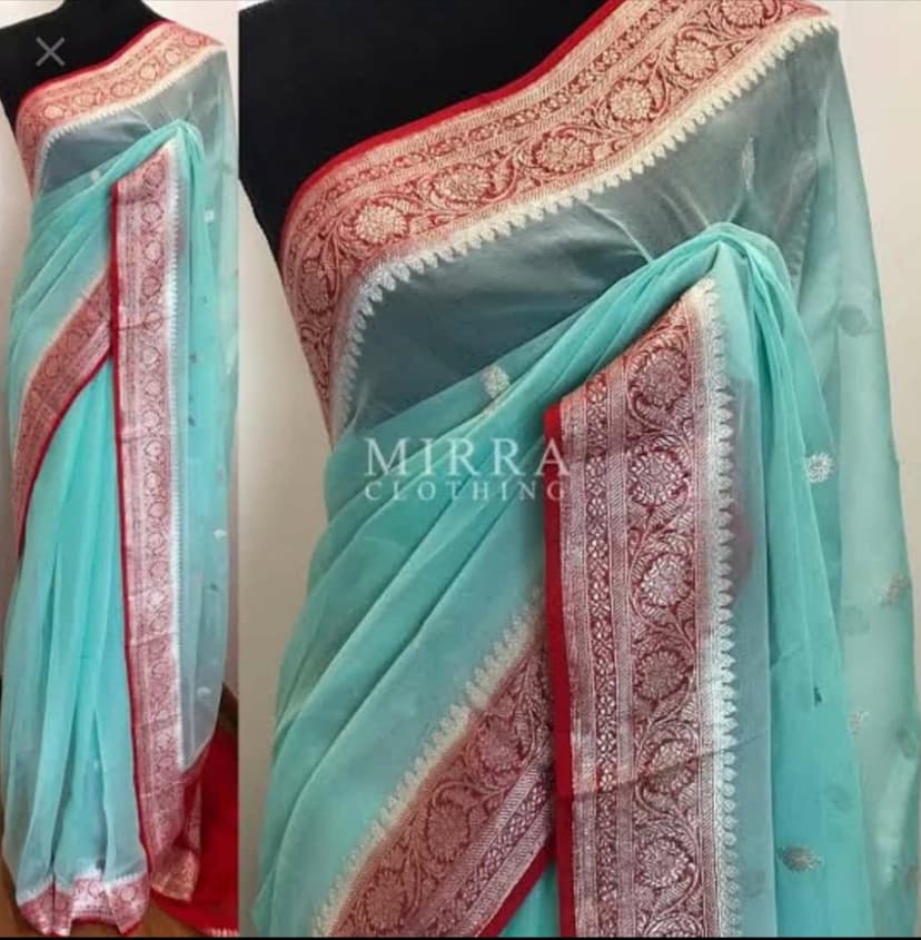 Pure Handloom Georgette Silk