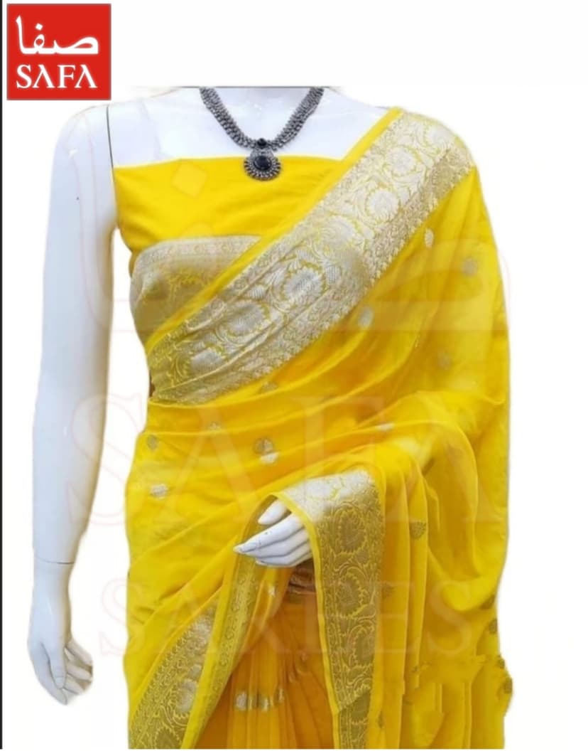 Pure Handloom Georgette Silk