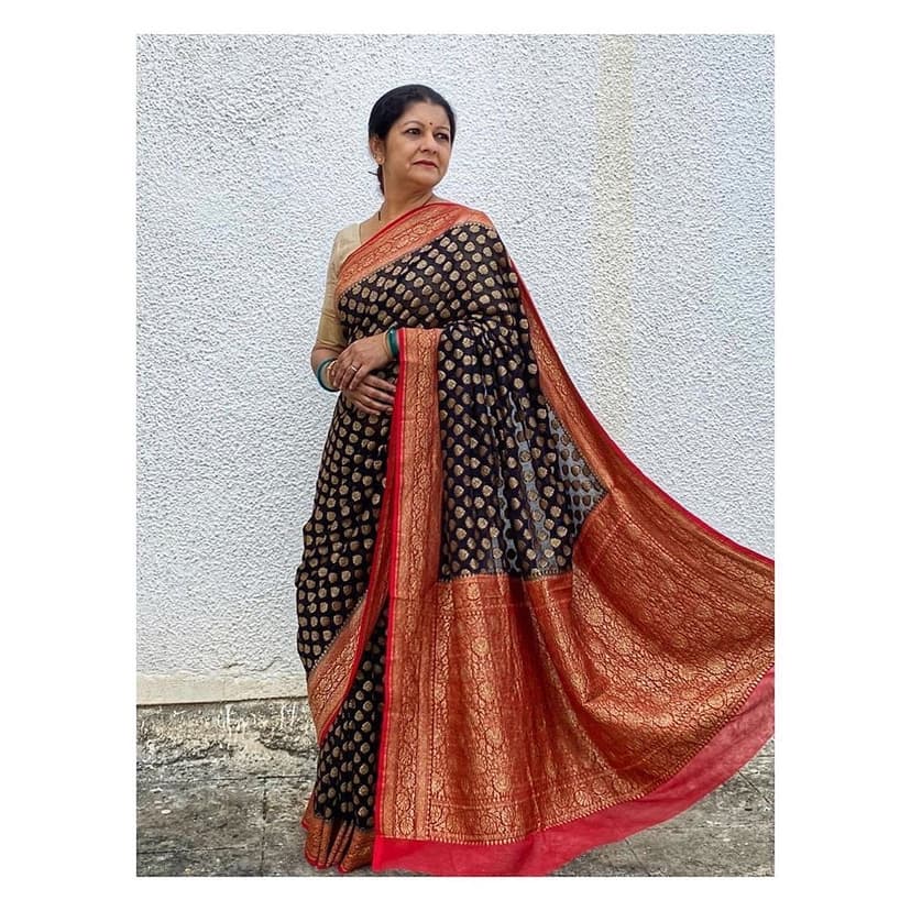 Pure Handloom Georgette Silk
