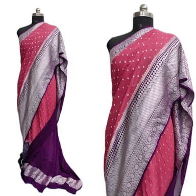 Pure Handloom Georgette Silk - Image 1