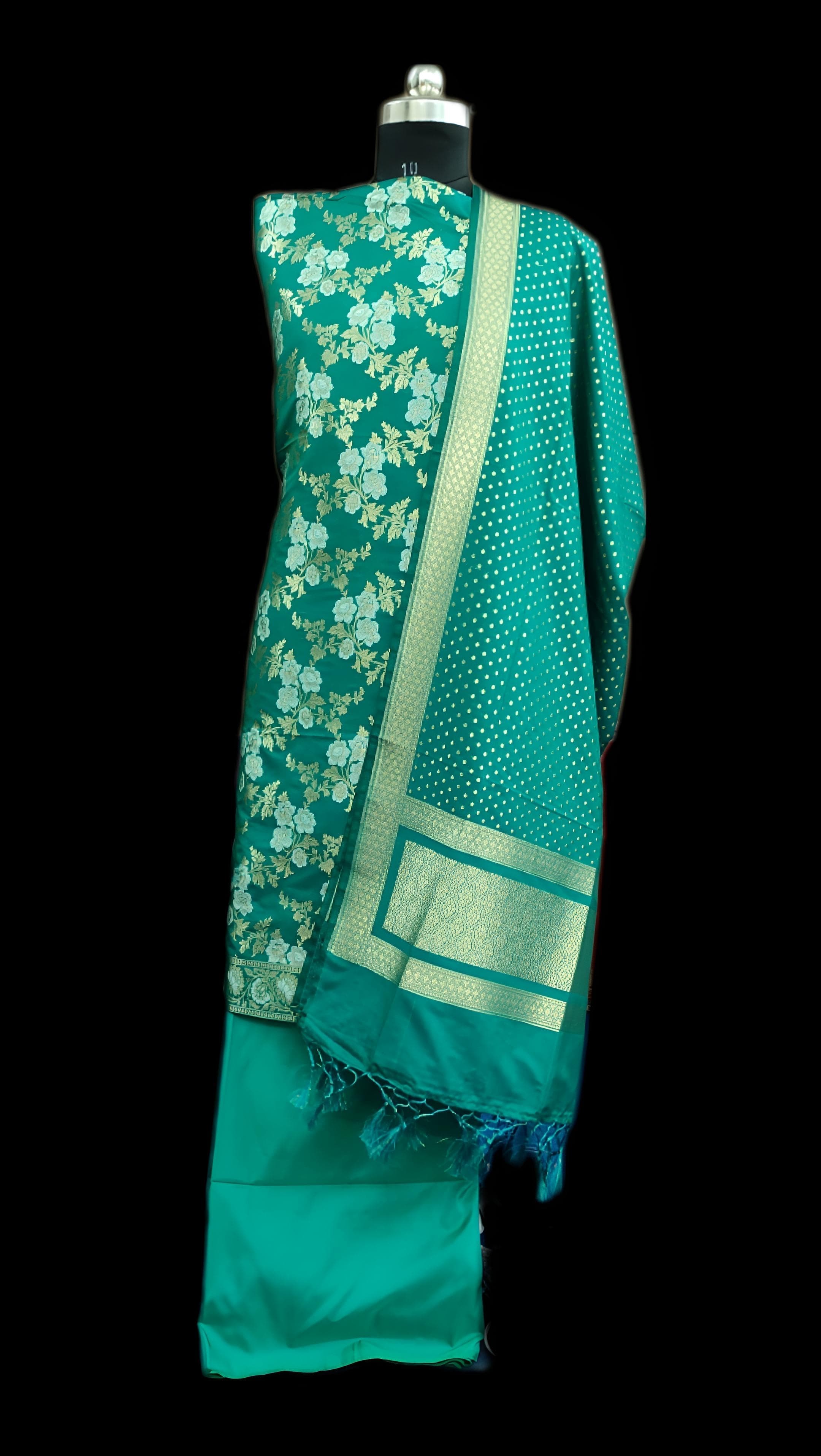 Banarasi Katan Suit  - Image 2