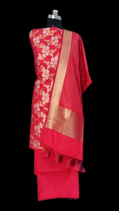 Banarasi Katan Suit  - Image 3