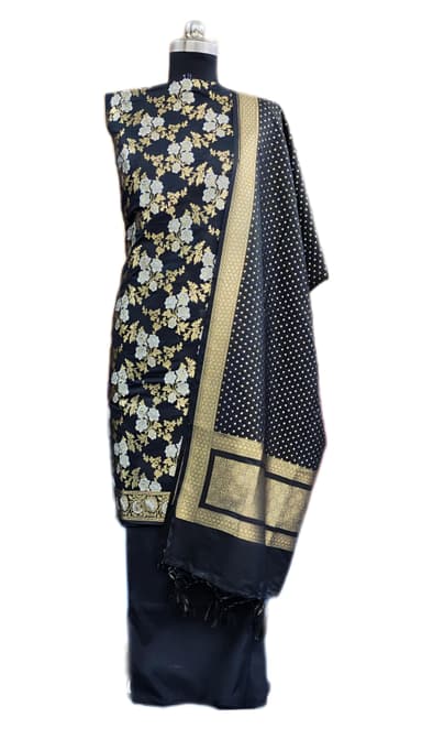 Banarasi Katan Suit  - Image 4
