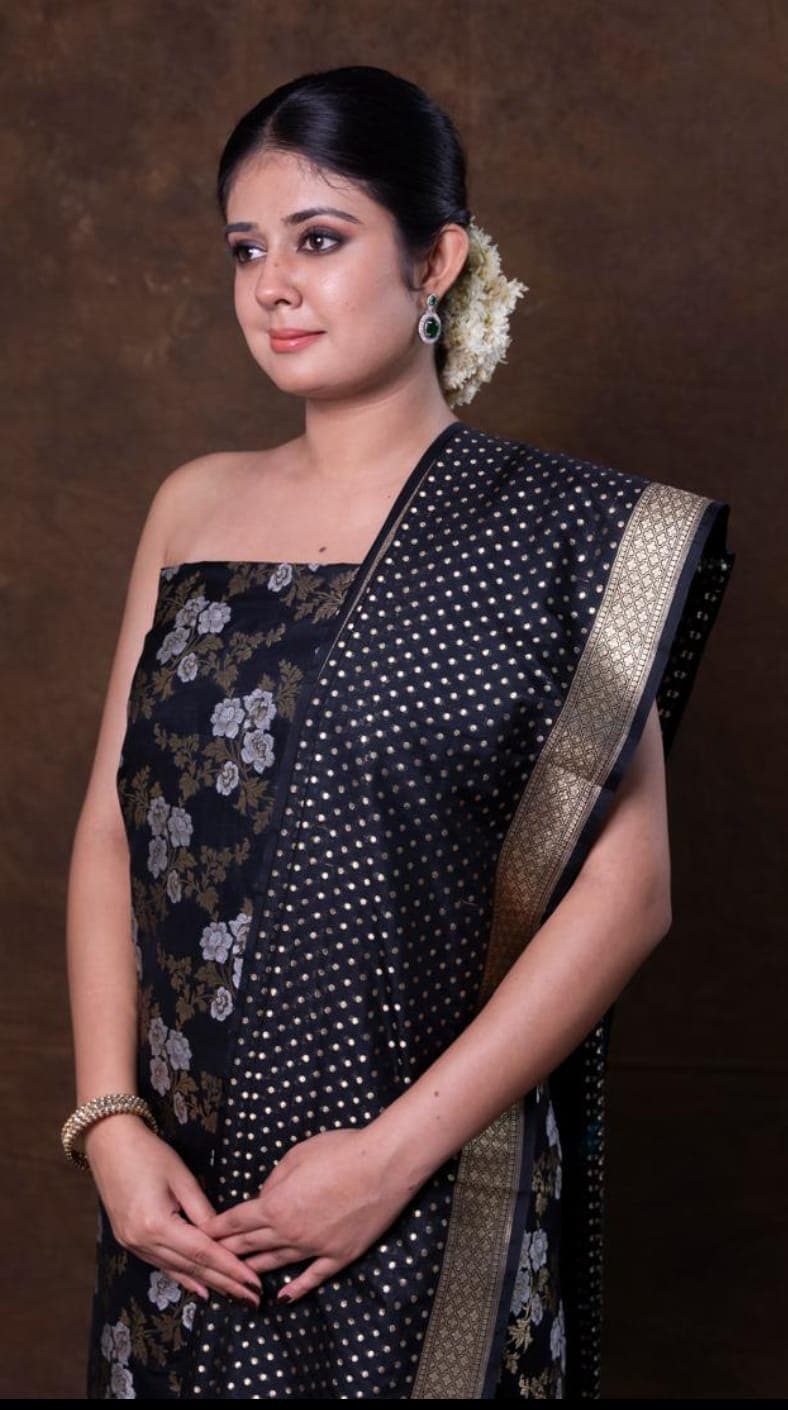 Banarasi Katan Suit  - Image 5