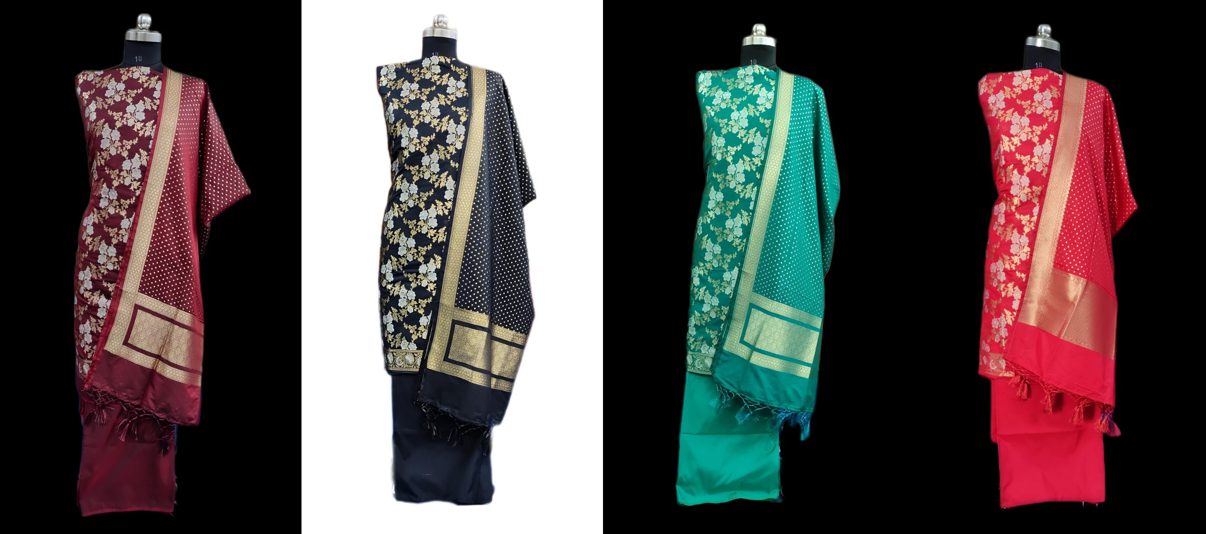 Banarasi Katan Suit  - Image 6