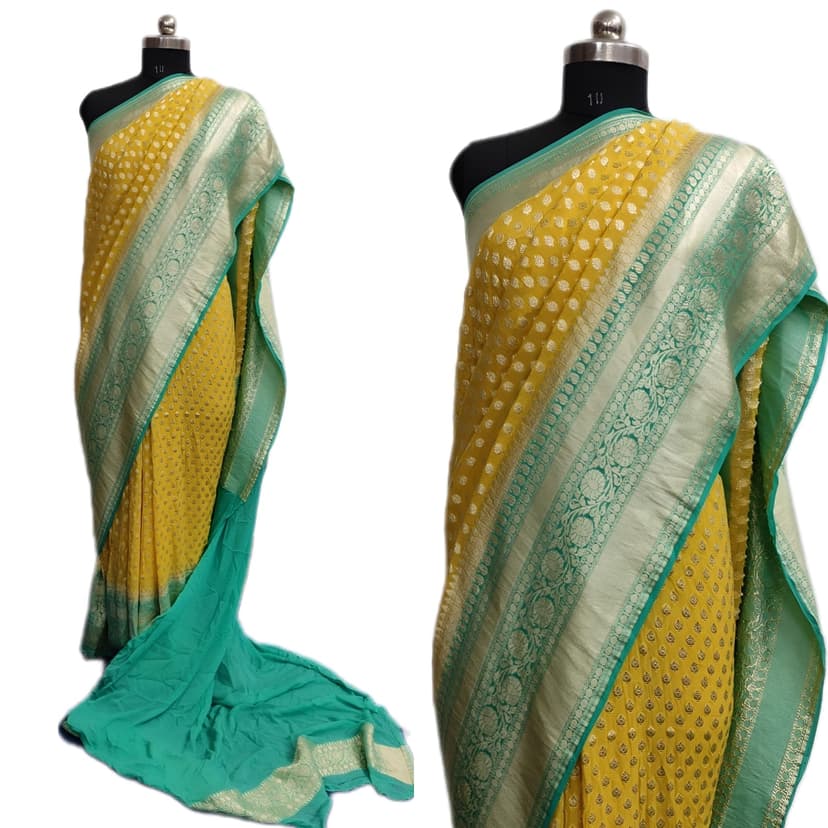 Pure Handloom Georgette Silk