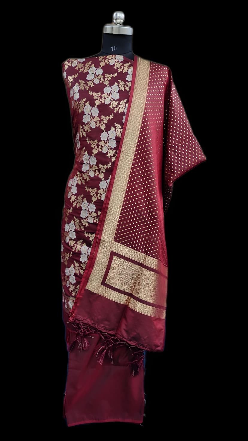 Banarasi Katan Suit